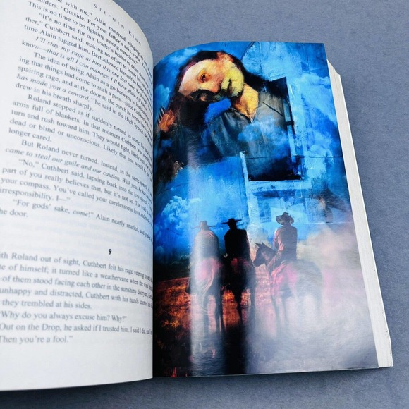 Dark Tower Book 3 & 4 Stephen King The Waste Land Wizard and Glass Paperback - Picture 13 of 13